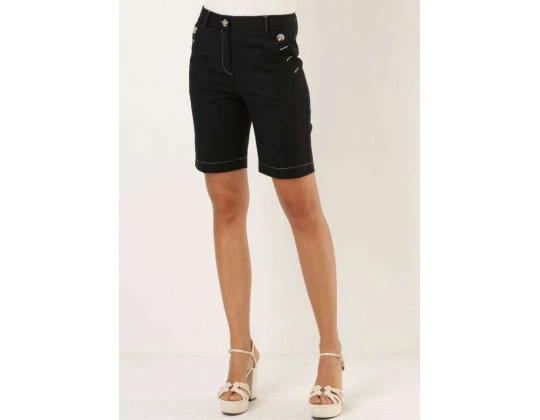 BERMUDA COMPACT COTTON SEIKI 660165 - Preto