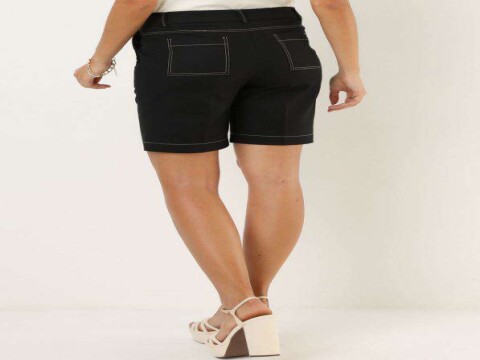 BERMUDA COMPACT COTTON SEIKI 660165 - Preto