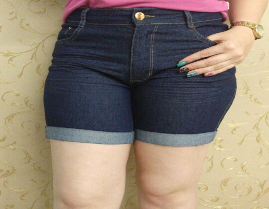 BERMUDA CONFORT COM BARRA DOBRADA KALLY JEANS 03.112.79 - Jeans