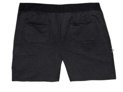 BERMUDA MASCULINA BÁSICA MOLETINHO HERING 05K3 - Preto