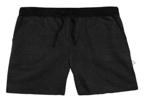 BERMUDA MASCULINA BÁSICA MOLETINHO HERING 05K3 - Preto