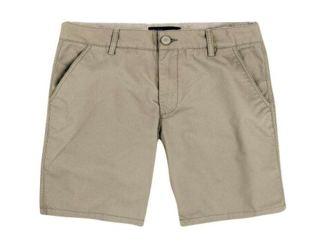 BERMUDA MASCULINA CHINO HERING HTNU - Bege