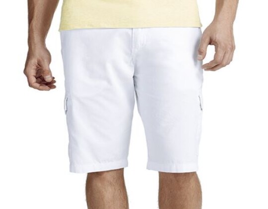BERMUDA MASCULINA HERING H46W - Branco