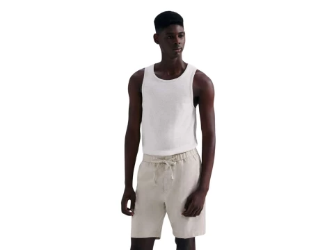 BERMUDA MASCULINA HERING LZ50 - Bege