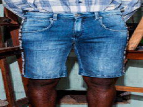 BERMUDA MASCULINA JEANS CAVALERA 08.02.1567