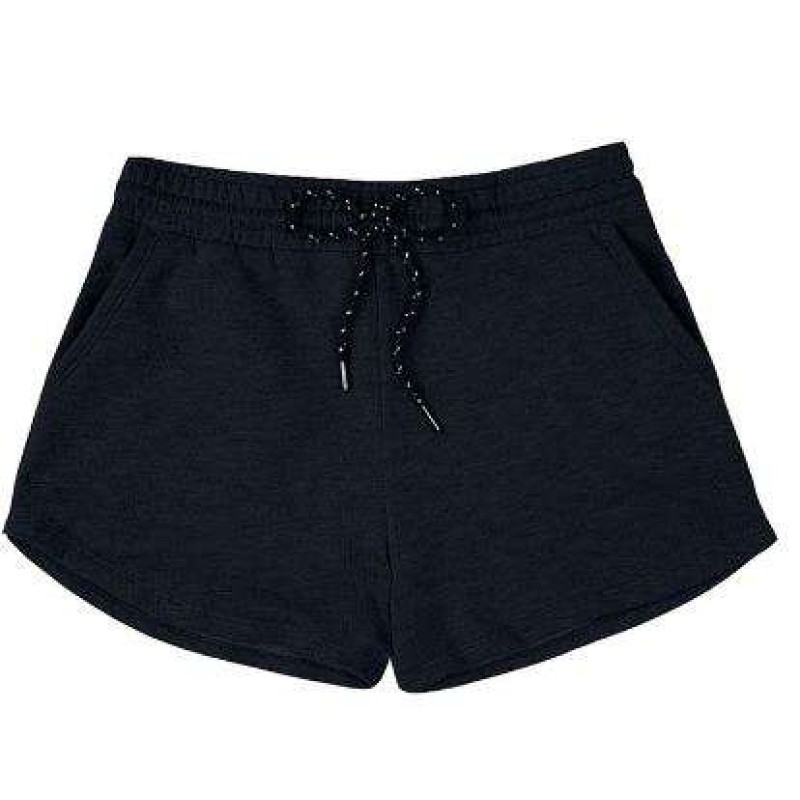 short moletom feminino vermelho