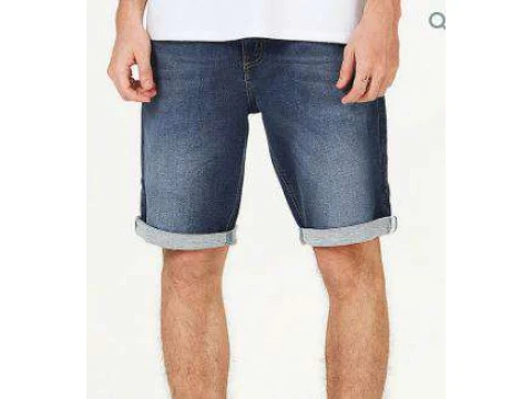 BERMUDA MOLETOM JEANS MASCULINA HERING H4AM - Jeans