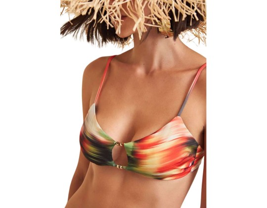 BIQUINI CORTINAO MORENA ROSA 11251 - Laranja