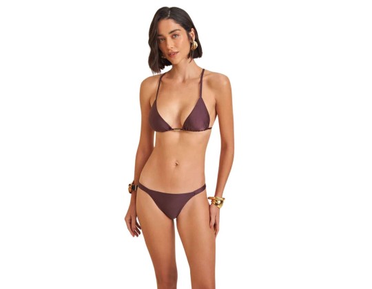 BIQUINI CORTININHA MORENA ROSA 11330 - Marrom