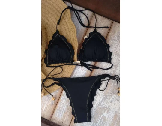 BIQUINI JOAQUINA MORENA ROSA 508510 - Preto
