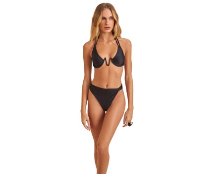 BIQUINI PIERCING MORENA ROSA 11244 - Preto