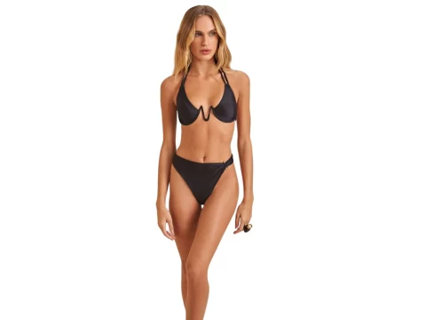 BIQUINI PIERCING MORENA ROSA 11244 - Preto
