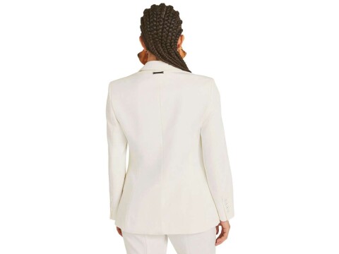 BLAZER COM LAPELA MARIA VALENTINA 107721 - Branco