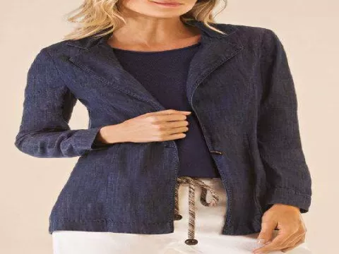 BLAZER DETALHE PESPONTO MARIA VALENTINA 202767