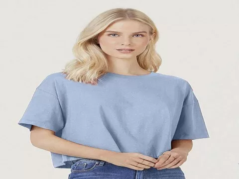 BLUSA BÁSICA FEMININA HERING 0241 - Azul