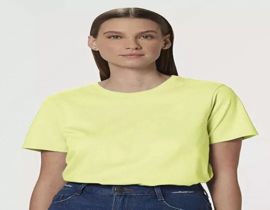 BLUSA BÁSICA FEMININA HERING 201F - Verde claro