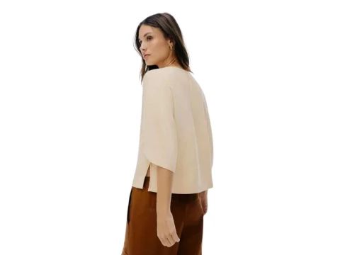 BLUSA BASICA MODELAGEM WORLD HERING HFLF - Amarelo BLUSA BASICA MODELAGEM WORLD HERING HFLF - Amarelo
