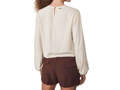 BLUSA BOX COLCCI 039.01.18286 - Bege