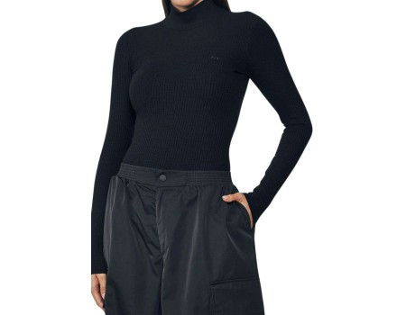 BLUSA CANELADA ML COLCCI 036.01.18106 - Cinza