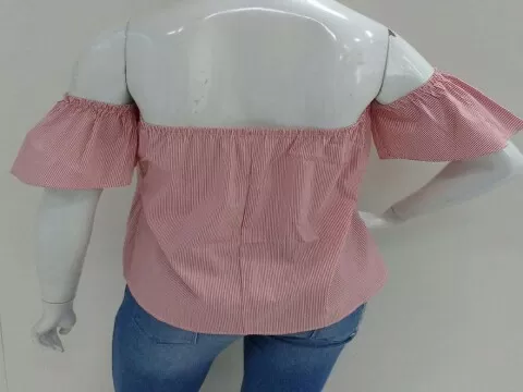 BLUSA CIGANINHA OMBRO A OMBRO DH - Rosa