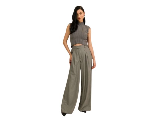 BLUSA CROPPED BEAUTIFULL 30460 - Cinza