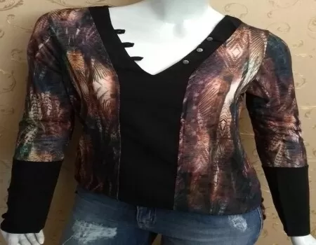 BLUSA ESTAMPADA DZARM 6K7W - Estampada