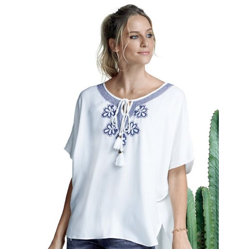 blusa hering bordada