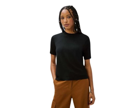 BLUSA FEM TRICOT HERING K5CV - Preto