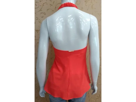BLUSA FRENTE UNICA MORENA ROSA 106292 - Laranja