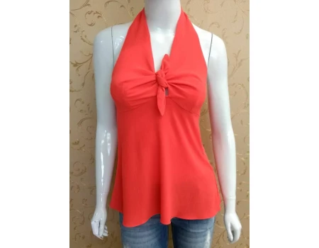 BLUSA FRENTE UNICA MORENA ROSA 106292 - Laranja