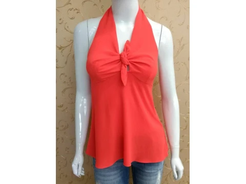 BLUSA FRENTE UNICA MORENA ROSA 106292 - Laranja