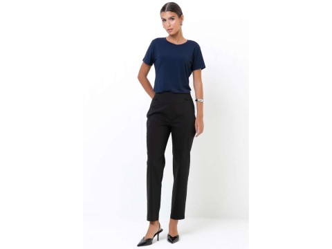 BLUSA MALHA BÁSICA DECOTE REDONDO SEIKI 130002 - Marinho