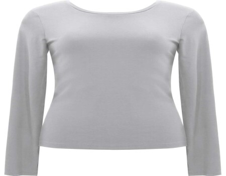 BLUSA MALHA VISCOSE MANGA LONGA SEIKI 130009 - Off white