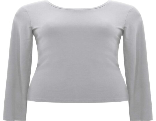 BLUSA MALHA VISCOSE MANGA LONGA SEIKI 130009 - Off white