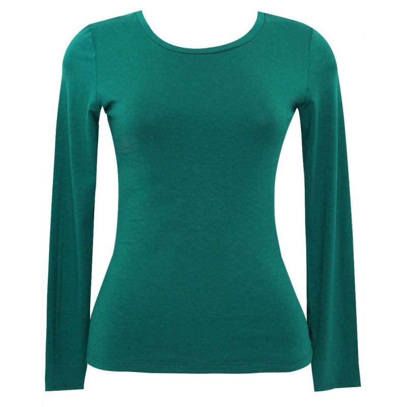 blusa de malha verde