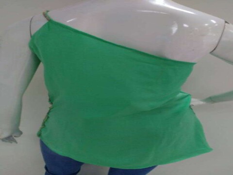 BLUSA MANGA ÚNICA MARIA VALENTINA 101646 - Verde
