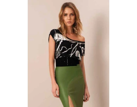 BLUSA MORENA ROSA 105590 - Preto