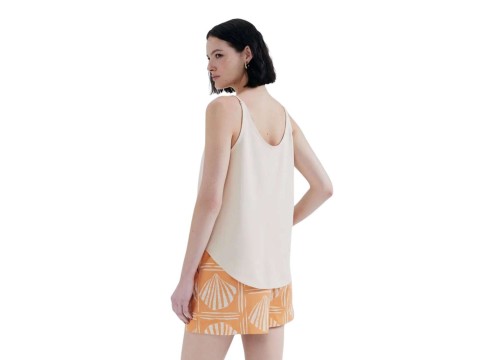 BLUSA REGATA FEM HERING HFJ6 - Bege
