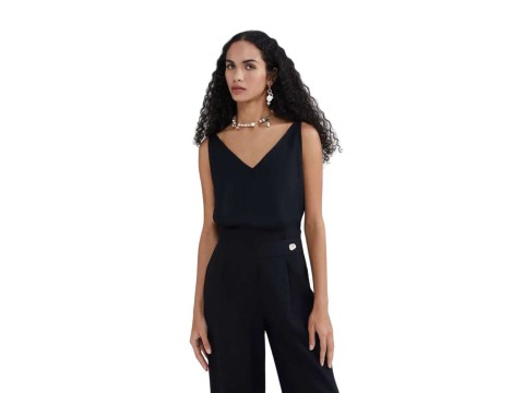 BLUSA REGATA FEM HERING HFJ6 - Preto