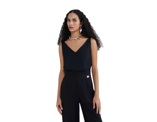 BLUSA REGATA FEM HERING HFJ6 - Preto