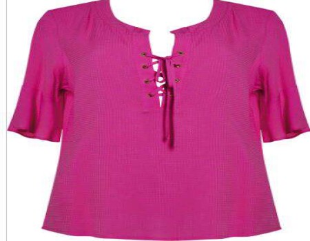 BLUSA VISCOSE MAQUINETADA SEIKI 320518 - Pink