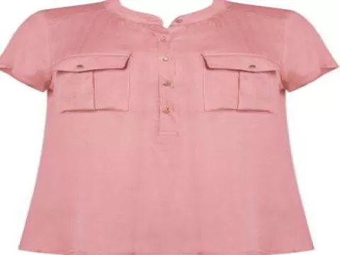 BLUSA VISCOSE SEIKI 320470 - Rosa