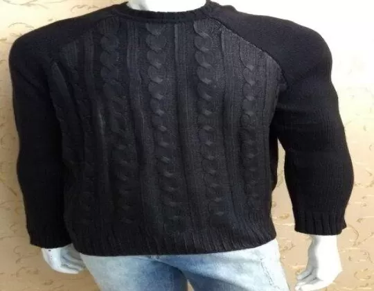 BLUSÃO DE FIO MASCULINO DZARM 6D6G - Preto