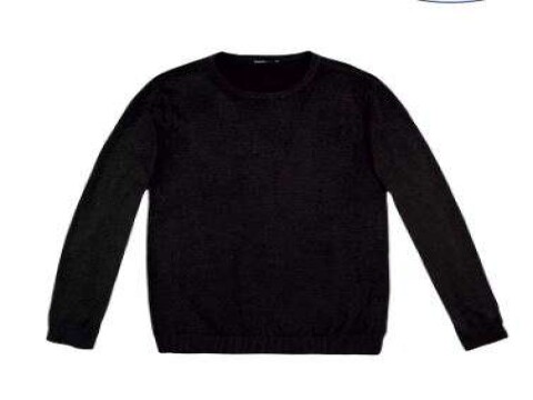 BLUSÃO MASCULINO BÁSICO EM TRICÔ HERING K0WG - Preto