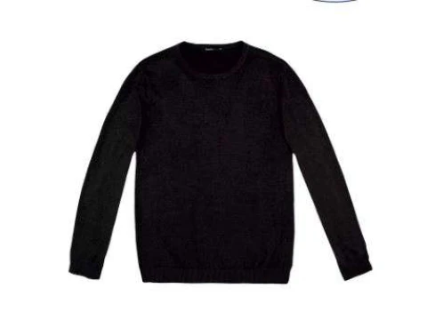 BLUSÃO MASCULINO BÁSICO EM TRICÔ HERING K0WG - Preto