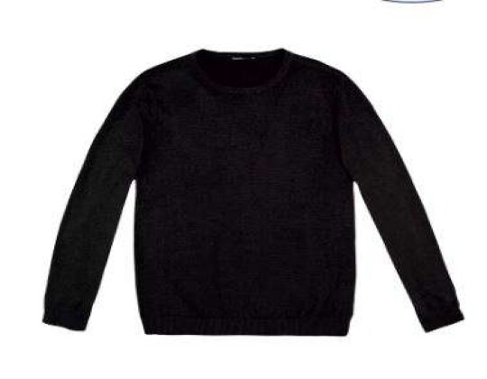 BLUSÃO MASCULINO BÁSICO EM TRICÔ HERING K0WG - Preto