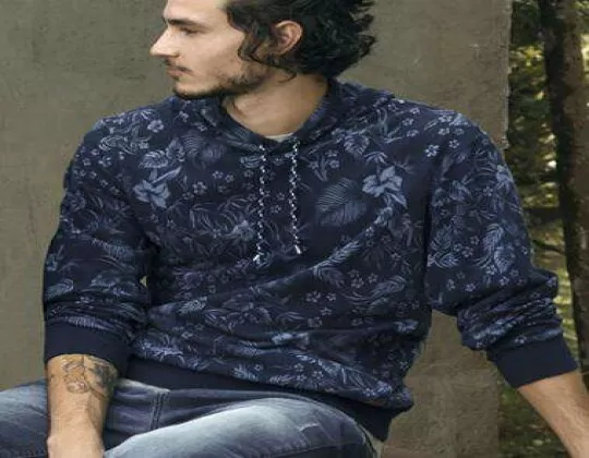 BLUSÃO MASCULINO REGULAR EM MOLETOM HERING 04Z7