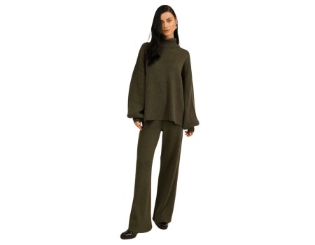 BLUSÃO TRICOT BYA BEAUTIFULL 30634 - Marrom