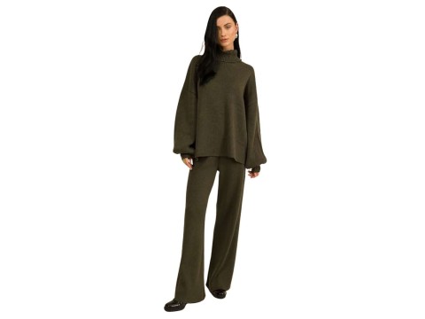 BLUSÃO TRICOT BYA BEAUTIFULL 30634 - Marrom