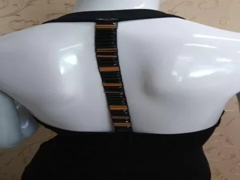 BODY MORENA ROSA 103416 - Preto